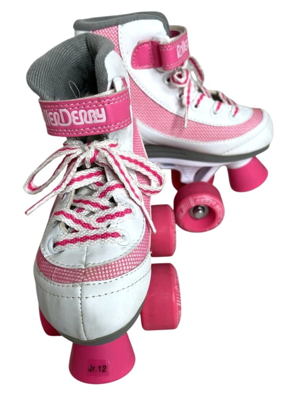 Roller Derby Firestar Girls Roller Skates Pink & White Size 12